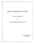 Report to President Betty Castor, University of South Florida University of South Florida in re USF/WISE relationship and related matters USF/WISE relationship and related matters University of South Florida/World and Islamic Studies Enterprises relationship and related matters WISE report by William Reece Smith, Betty Castor, and USF Faculty and University Publications
