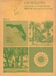 Accent on Learning, 1975 Part I - General Information by University of South Florida