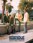 Cover of program for first USF basketball game by University of South Florida