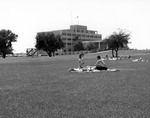 Students sunbathing on campus, c.1970 by University of South Florida