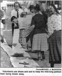 Save Our Schools mile-long petition, 1991 by University of South Florida