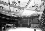 The Sun Dome roof being inflated by University of South Florida