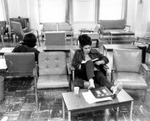 Lounge in Building B on the USF St. Petersburg campus, c.1971 by University of South Florida