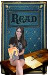 <i>Harry Potter and the Deathly Hallows</i>, Read Poster by University of South Florida St. Petersburg. Nelson Poynter Memorial Library