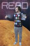 <i>The Ultimate Hitchhiker's Guide to the Universe</i>, Read Poster by University of South Florida St. Petersburg. Nelson Poynter Memorial Library