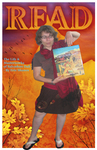 Anais Cayzac, Read Poster, 2012 by University of South Florida St. Petersburg. Nelson Poynter Memorial Library