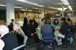Attendees at Multicultural Day at the Library, November 18, 2014, AB by University of South Florida St. Petersburg. Nelson Poynter Memorial Library