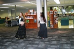 Two Bollywood Dancers, Multicultural Day at the Library, November 18, 2014, A by University of South Florida St. Petersburg. Nelson Poynter Memorial Library