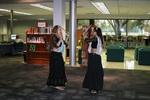 Two Bollywood Dancers, Multicultural Day at the Library, November 18, 2014, H by University of South Florida St. Petersburg. Nelson Poynter Memorial Library