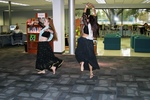 Two Bollywood Dancers, Multicultural Day at the Library, November 18, 2014, K by University of South Florida St. Petersburg. Nelson Poynter Memorial Library