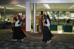 Two Bollywood Dancers, Multicultural Day at the Library, November 18, 2014, P by University of South Florida St. Petersburg. Nelson Poynter Memorial Library