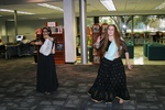 Two Bollywood Dancers, Multicultural Day at the Library, November 18, 2014, U by University of South Florida St. Petersburg. Nelson Poynter Memorial Library