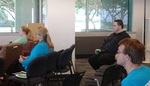 Audience at Faculty Research Lightning Talks, April 23, 2015, M by University of South Florida St. Petersburg. Nelson Poynter Memorial Library