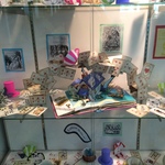 Exhibit Photos, Alice in Wonderland: A Very Merry 150th Unbirthday to You, Alice, Fall 2015, D by Camielle Crampsie, LeAnna Kiggins, and Natalie Polson