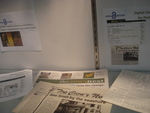 Exhibit Photos, Open Access @ the Poynter Library, October-November 2011, H by James Anthony Schnur and Kelsey Adams