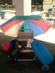 Exhibit Photos, Summer Reading Display, Summer 2014, D by Camielle Crampsie