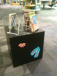 Exhibit Photos, Summer Reading Display, Summer 2014, J by Camielle Crampsie