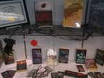 Exhibit Photos, Revamping the Legend, October 2014, H by Camielle Crampsie, Amaura May, Samantha May, and Mariah Ross