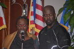 Tracie Rogers and Omar Salaam at 2016 Qualitative Report Conference, Davie, Florida, C by Charles Vanover