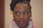Cythnia Langtiw as Addison Ashland at 2016 Qualitative Report Conference, Davie, Florida, E by Charles Vanover