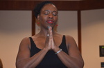 Cythnia Langtiw as Addison Ashland at 2016 Qualitative Report Conference, Davie, Florida, F by Charles Vanover