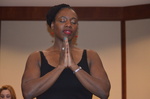 Cythnia Langtiw as Addison Ashland at 2016 Qualitative Report Conference, Davie, Florida, G by Charles Vanover