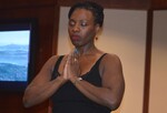 Cythnia Langtiw as Addison Ashland at 2016 Qualitative Report Conference, Davie, Florida, I by Charles Vanover