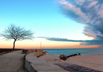 Beach Jetty, Slide from Performance Teaching the Power of the Word by Ernest Vanover