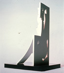Picasso sculpture mock-up on black base