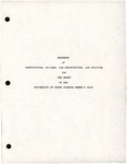 Handbook of Constitution, By Laws, Job Descriptions, and Policies for the Board of the University of South Florida Women's Club, 1988 by USF Women's Club