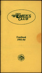 USF Women's Club Yearbook, 1993–1994 by USF Women's Club