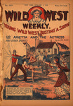 Young Wild West "busting" a show, or, Arietta and the actress by An Old Scout