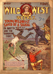 Young Wild West saved by a signal, or, Arietta and the vanishing light