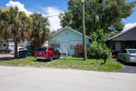 Single-Story Home with Palm Trees, Tampa, Florida