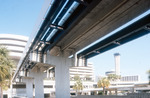 Tampa International Airport, Tampa, Fla., southeast view, under shuttle bridge by Sape A Zylstra